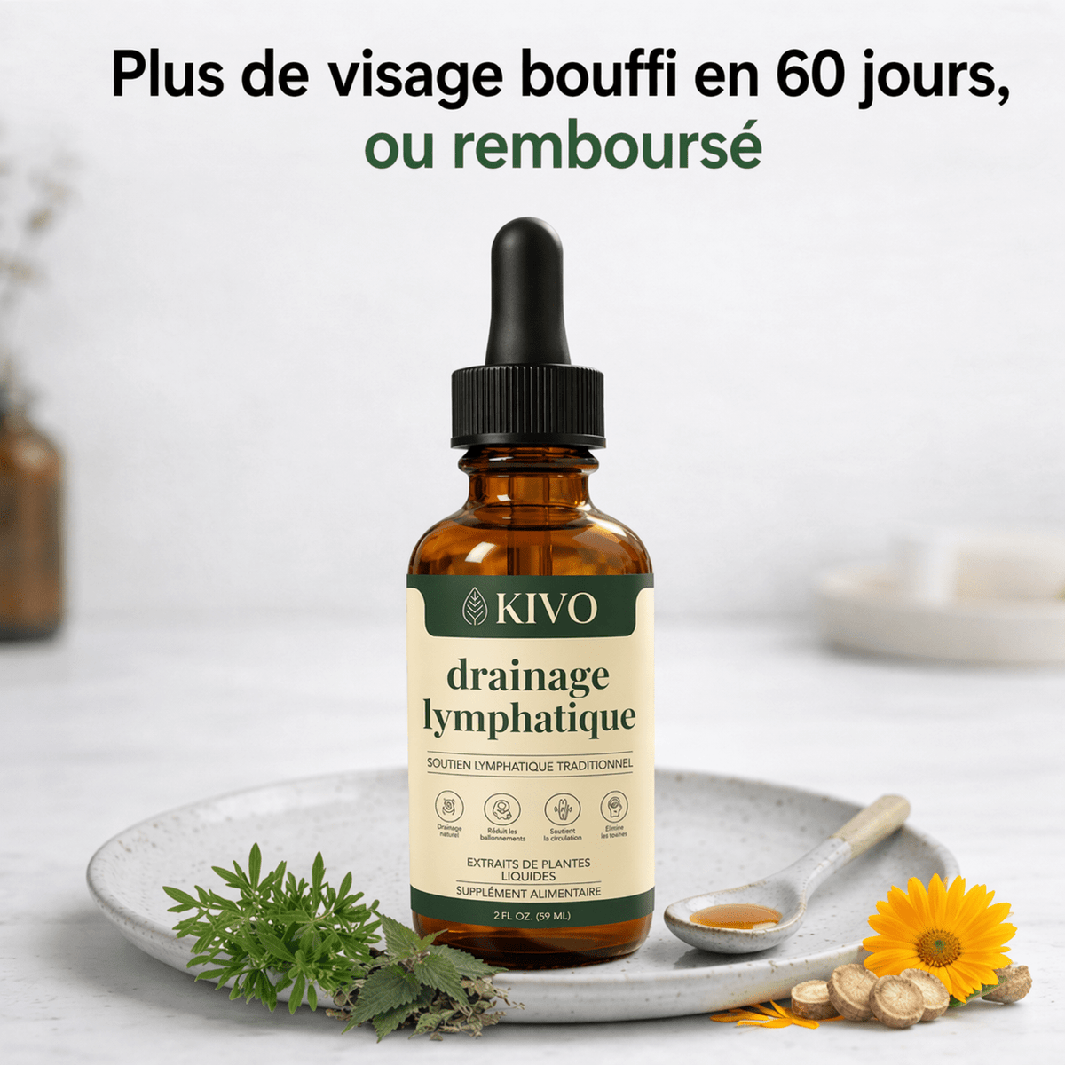 Gouttes Détox Lymphatique Kivo