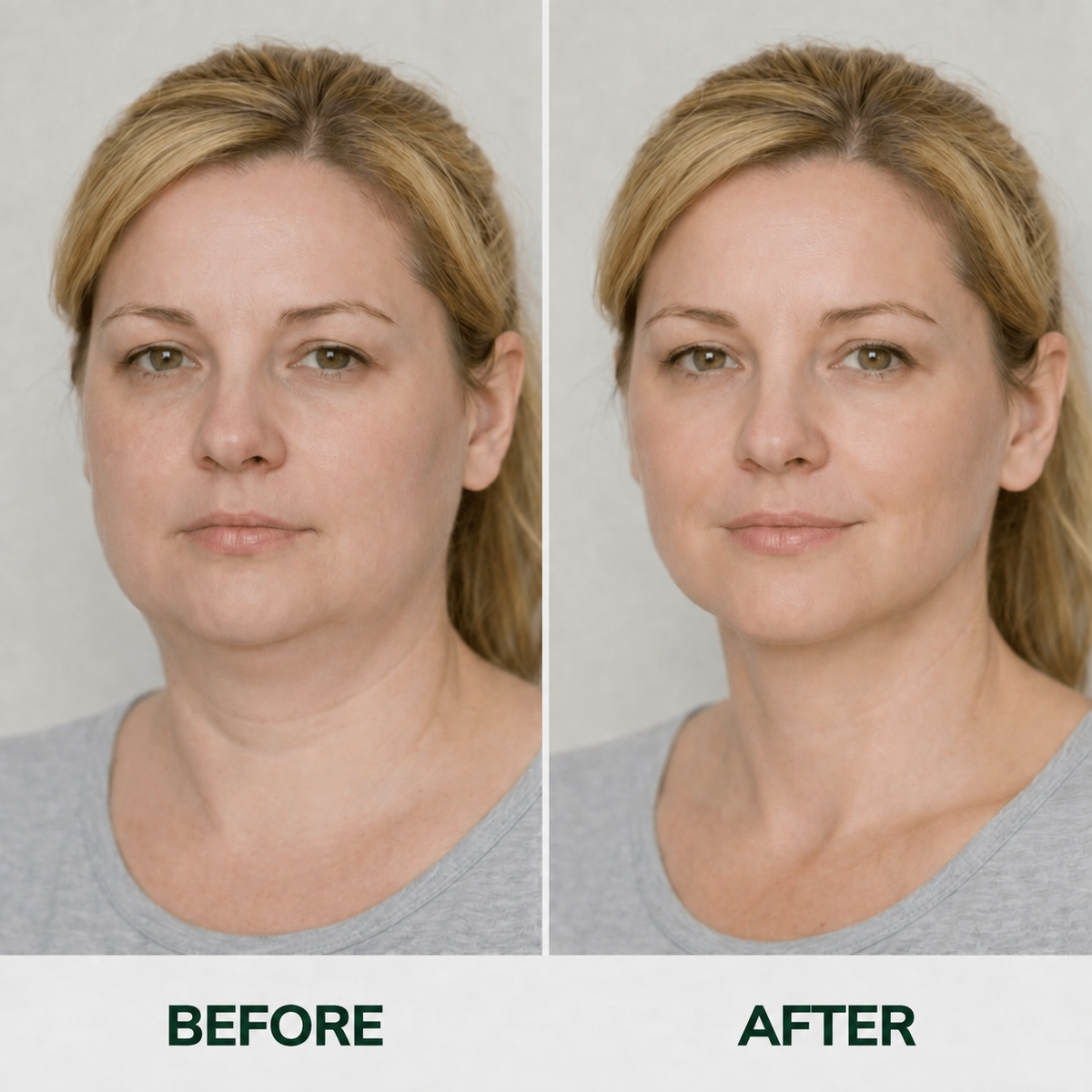 Kivo customer before and after
