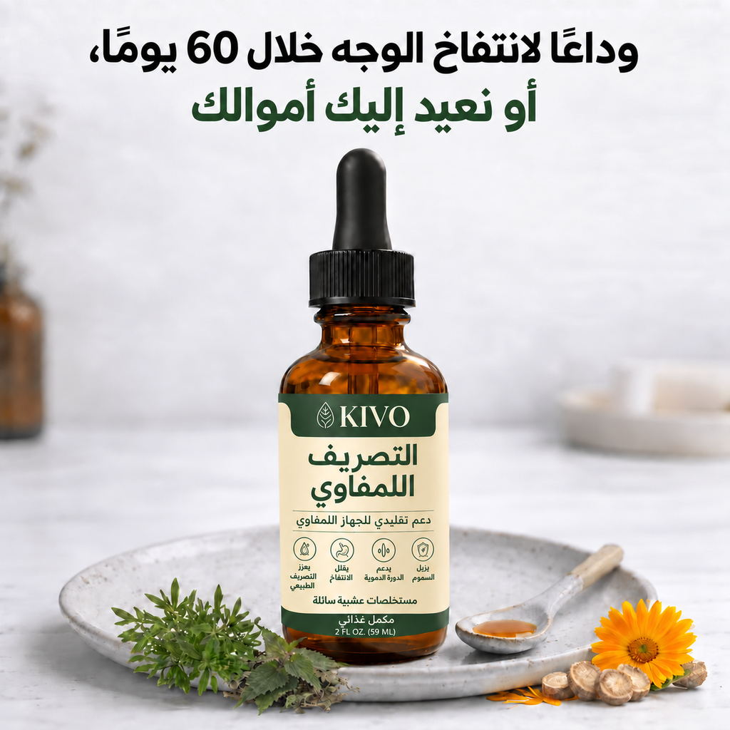Kivo Lymphatic Detox Drops — 60-day money-back guarantee