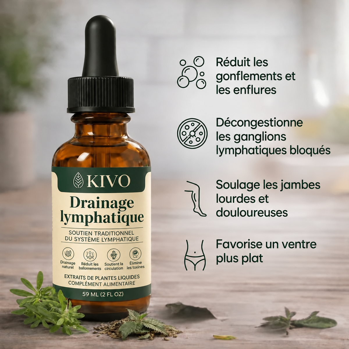 Kivo lymphatic drainage benefits